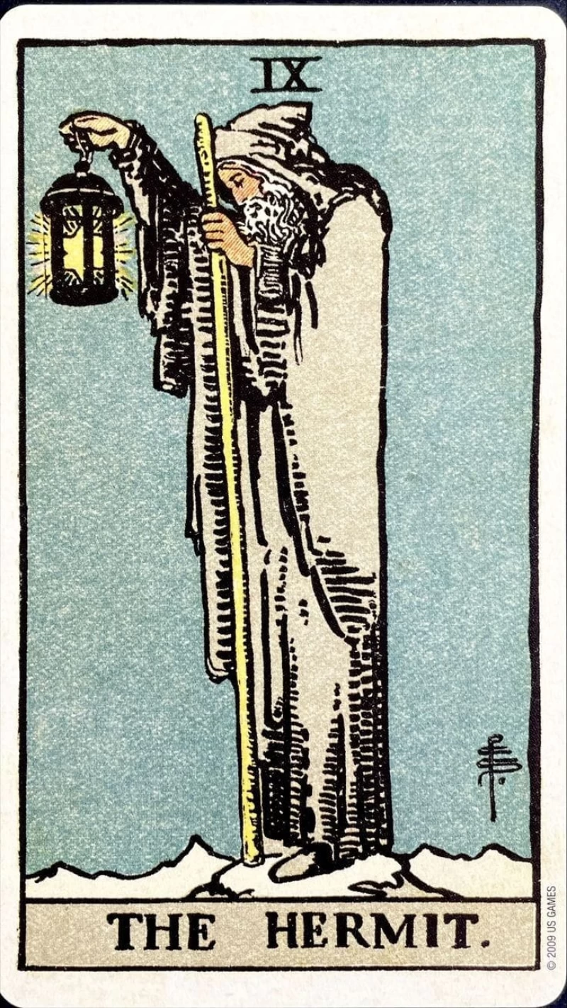 O Eremita a duvida silenciosa