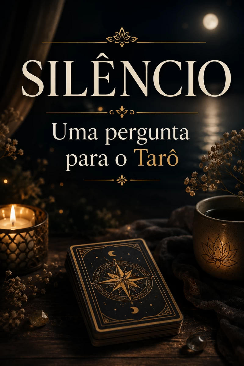 SILÊNCIO: a pergunta que o Tarô faz quando as respostas parecem distantes