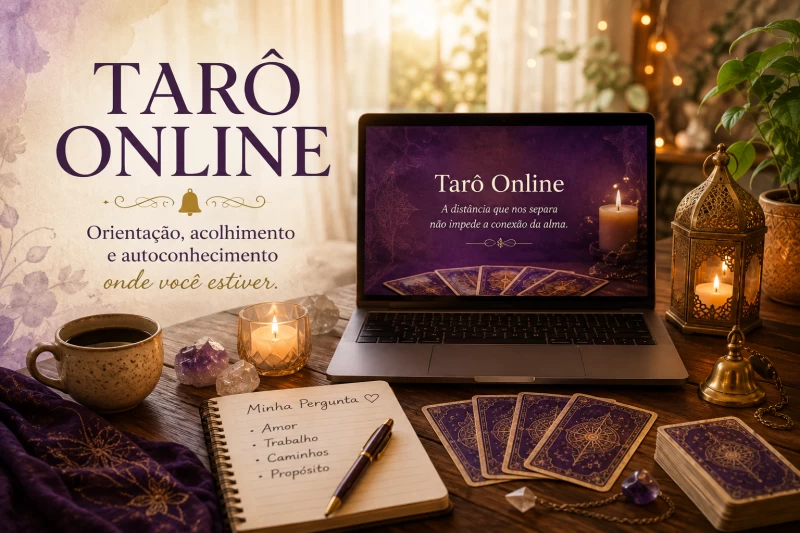O que é Tarô Online? Entenda como funciona essa forma de orientação espiritual