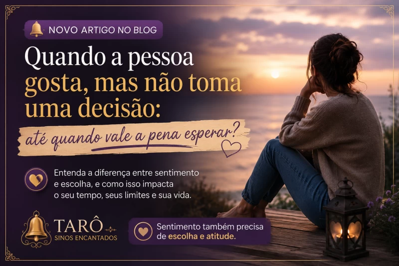 Quando a pessoa gosta, mas não toma uma decisão: até quando vale a pena esperar?