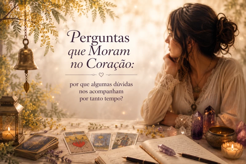 Perguntas que Moram no Coração: por que algumas dúvidas nos acompanham por tanto tempo?