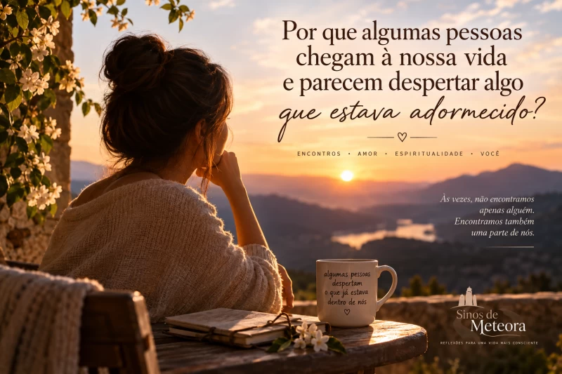 Por que algumas pessoas chegam à nossa vida e parecem despertar algo que estava adormecido?