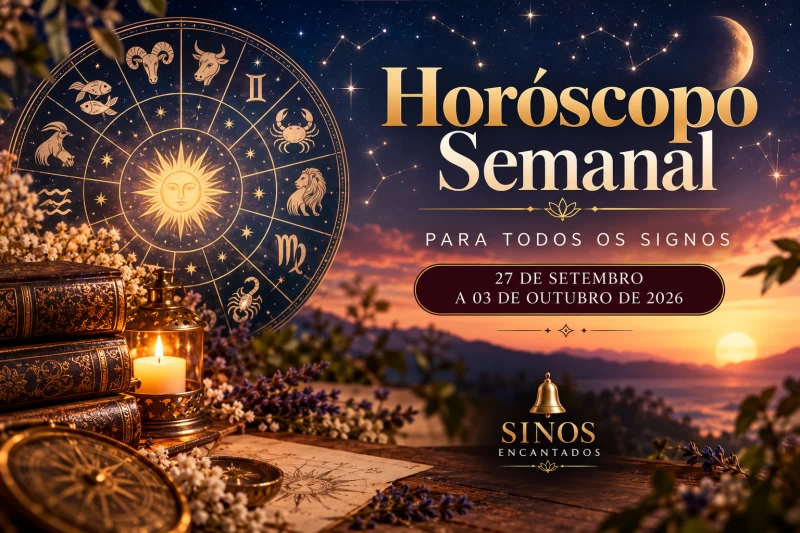 Horóscopo para todos os Signos de 27 até 03 de outubro de 2026: